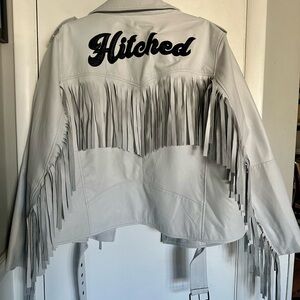 Nasty Gal “Hitched” leather jacket